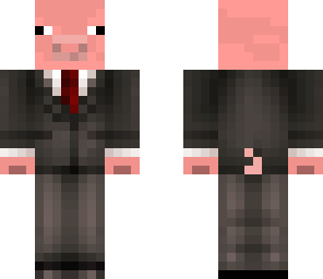 men in pig