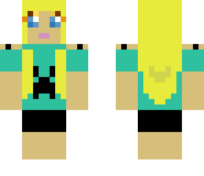 girl with creeper shirt