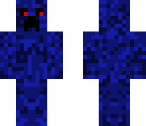 blue camo creeper