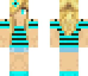 blue girl