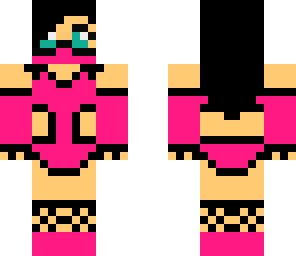 pink ninja girl