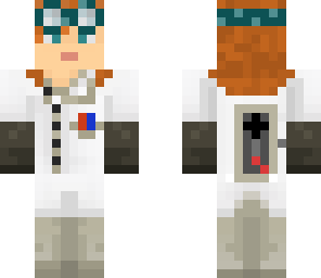 redhead scientist