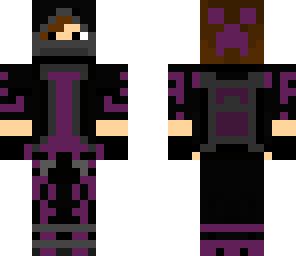 mask fix on purple parkour guy