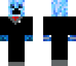 blue creeper in a suit
