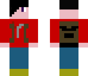 teen with bag