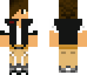 teen with black vest