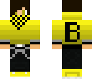 yellow hoodie boy added bandana