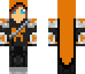 armor orange guy