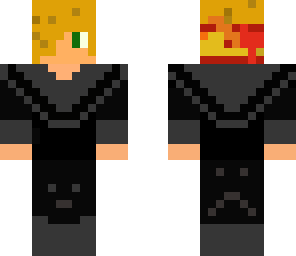 peeta with a fire proff costume