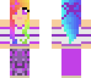 rainbow girl