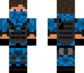 water camo army dude