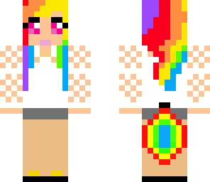 rainbow dash dj girl