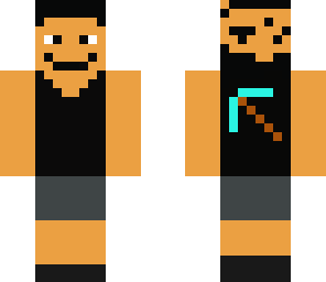 max with the diamond pick-axe