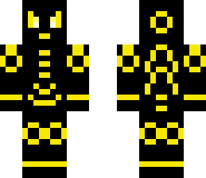 neon man yellow