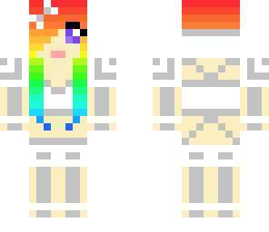 rainbow girl