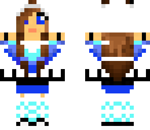 panda azul