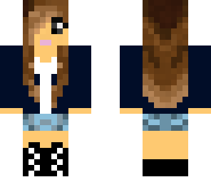 casual girl with lips