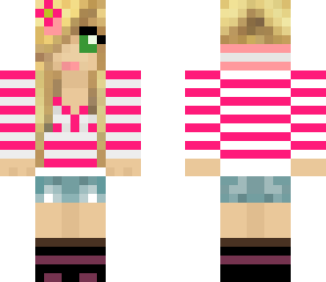 realy pink girl