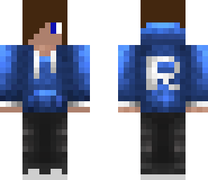 boy in blue