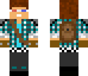 3d glasses bag dude