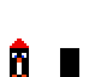 epic penguin 2 santa hat