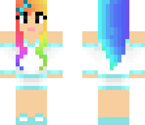 rainbow girl
