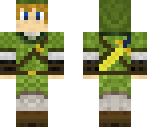 link with a gold sword