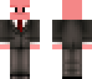 piggy in an epic suit