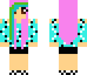 edited pattern girl