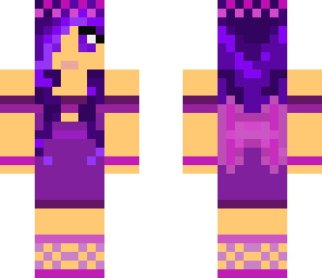 purple fairy girl