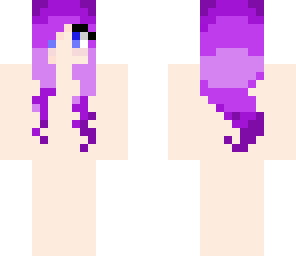 purple girl template