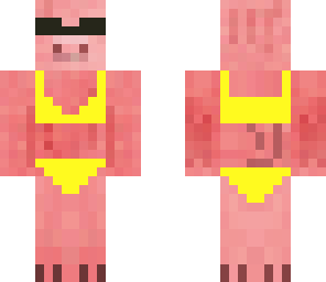 pig in a bikini