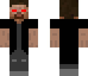 herobrine in a coat