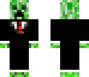 creeper in a suit with sol republic headphones