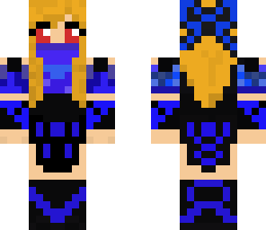 blood red ninja girl