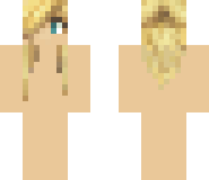 blonde girl template