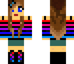 pretty color girl