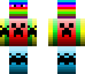 rainbow skin