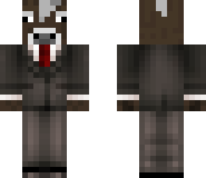 cow in a suit