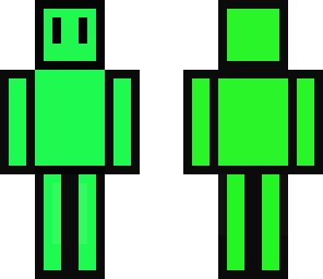 green stickman