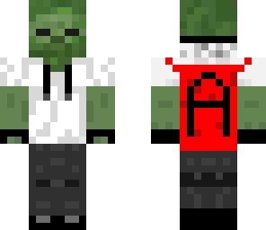 cool zombie with cape