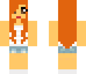 ginger with headphones