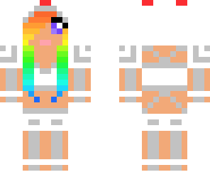 rainbow panda girl