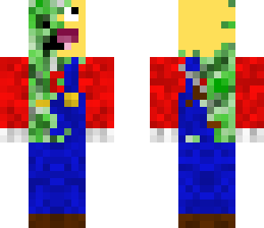 mario lol creeper face