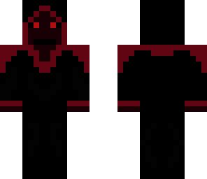 dark hooded man