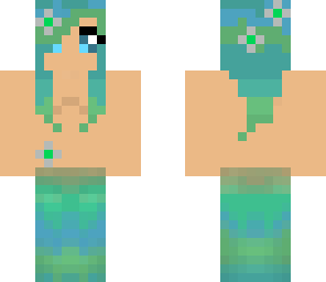 flower mermaid