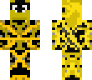 super yellow techno robot