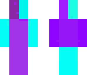 purple and blue