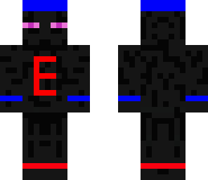 enderman with e