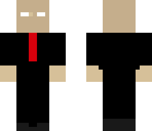 herobrine in a suit